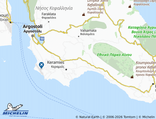Mapa MICHELIN Adraki - ViaMichelin