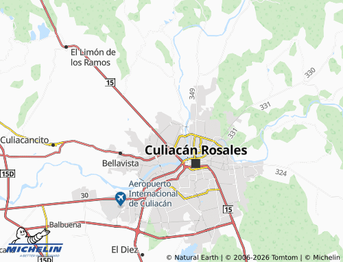 MICHELIN Villa Fontana map - ViaMichelin