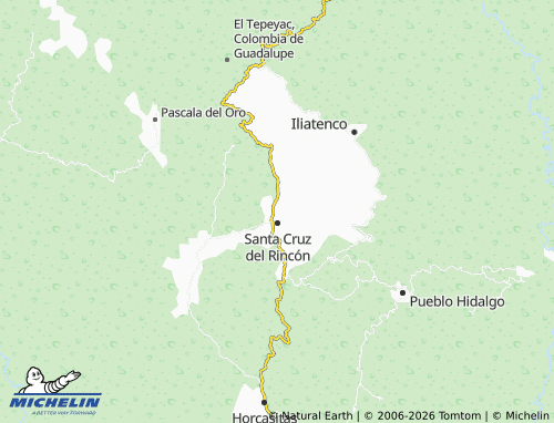 MICHELIN El Rincón Centro map - ViaMichelin