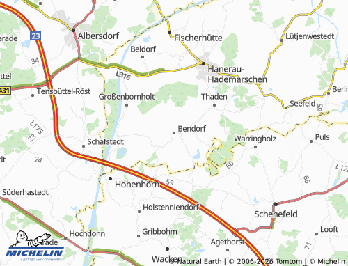 MICHELIN Bendorf map - ViaMichelin