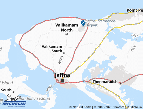 MICHELIN Urumpirai North map - ViaMichelin
