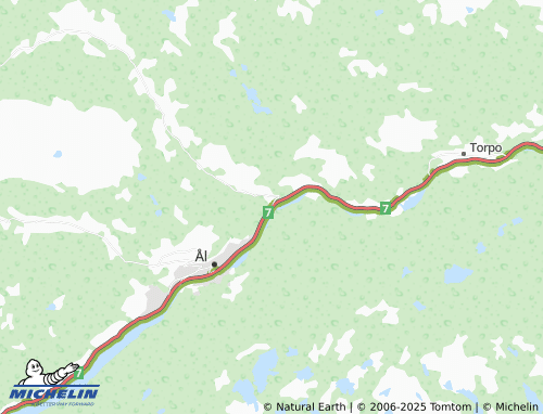 MICHELIN Gullhagen map - ViaMichelin