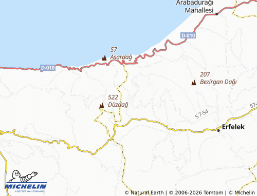 MICHELIN Kirazlık map - ViaMichelin