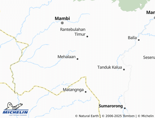 MICHELIN Mehalaan map - ViaMichelin