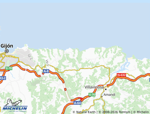 Carte MICHELIN Atilán - ViaMichelin