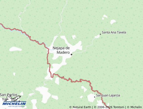 Mapa MICHELIN Nejapa de Madero - ViaMichelin
