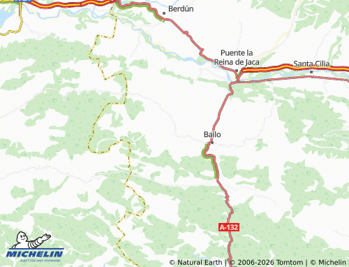 Mapa MICHELIN Larúes - ViaMichelin