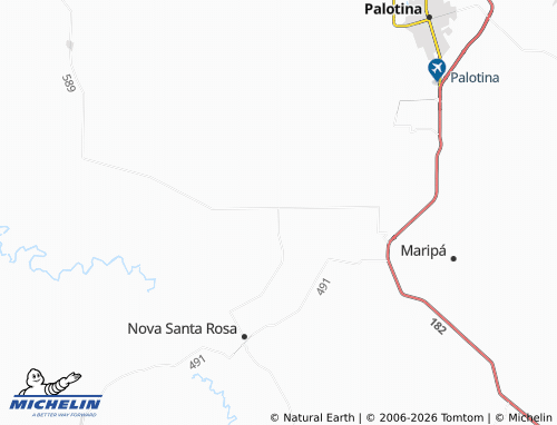 Mappa MICHELIN Alto Santa Fé - ViaMichelin