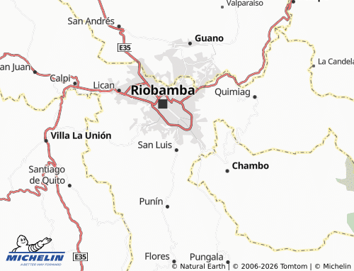 Mapa MICHELIN La Libertad - ViaMichelin
