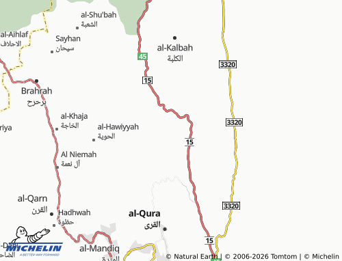 MICHELIN-Landkarte al-Sanabil - ViaMichelin