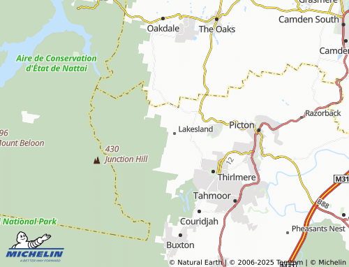 MICHELIN Lakesland map - ViaMichelin