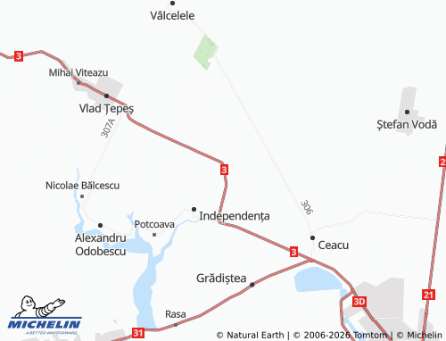 Mappa MICHELIN Vișinii - ViaMichelin