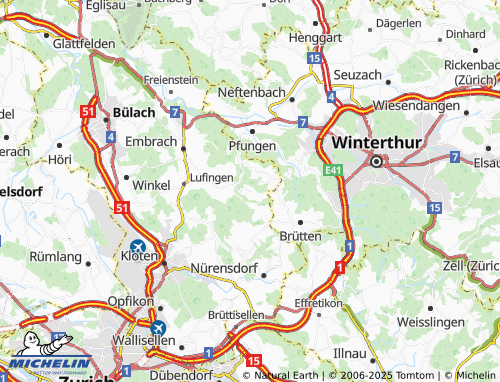 MICHELIN-Landkarte Mühlberg - ViaMichelin