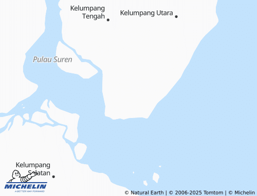 MICHELIN Sungai Pinang map - ViaMichelin
