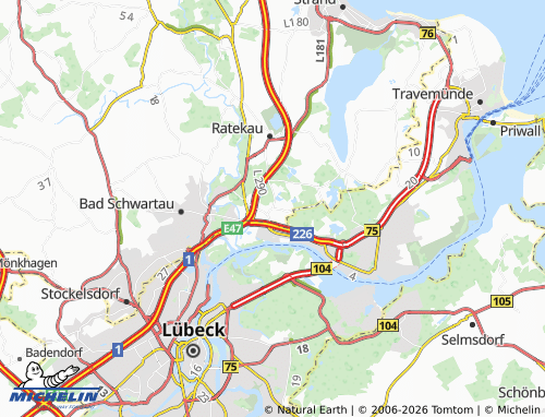Mappa MICHELIN Sereetz - ViaMichelin
