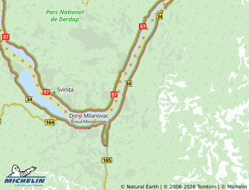 Mapa MICHELIN Golubinje - ViaMichelin