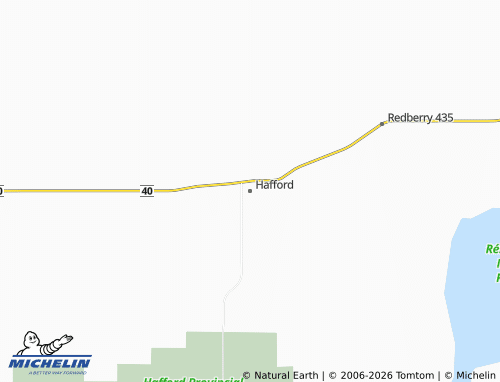 Mappa MICHELIN Hafford - ViaMichelin