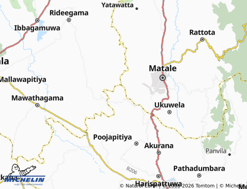 MICHELIN Ihalamulla map - ViaMichelin