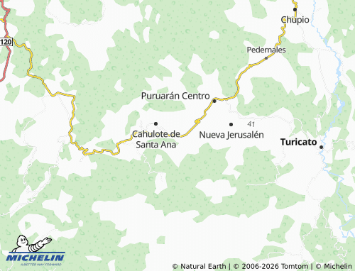 Mappa MICHELIN Tavera - ViaMichelin