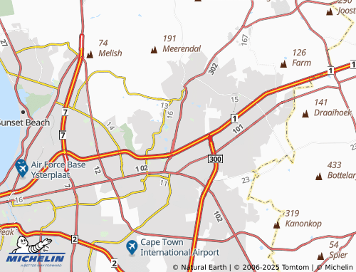 Mappa MICHELIN O'Kennedyville - ViaMichelin