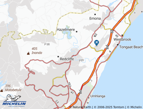 MICHELIN Missionlands map - ViaMichelin