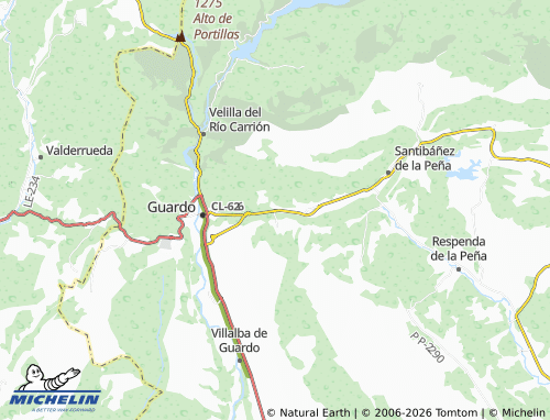 Carte MICHELIN Muñeca - ViaMichelin