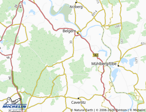 MICHELIN Neußen map - ViaMichelin