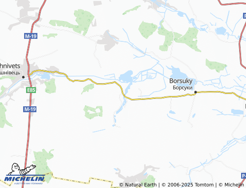 MICHELIN Snihurivka map - ViaMichelin