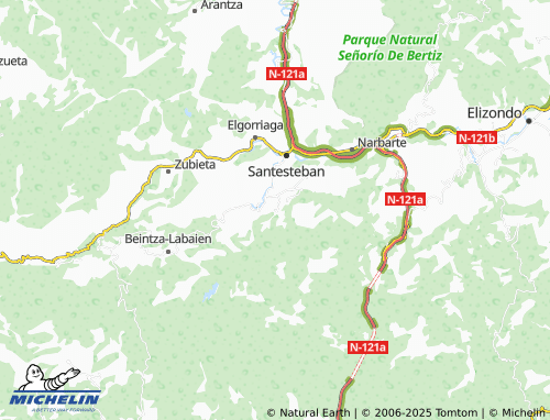 MICHELIN Artze map - ViaMichelin