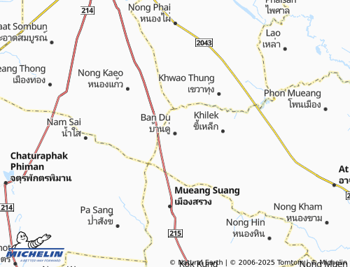 MICHELIN Ban Du map - ViaMichelin