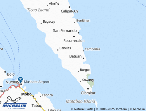 MICHELIN Rizal map - ViaMichelin