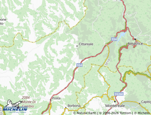 Carte MICHELIN Conca - ViaMichelin