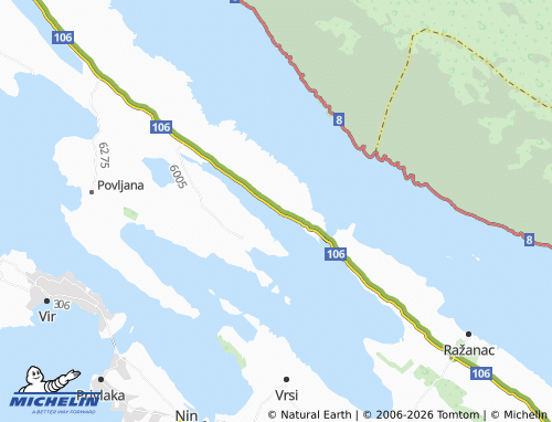 Mapa MICHELIN Miškovići - ViaMichelin