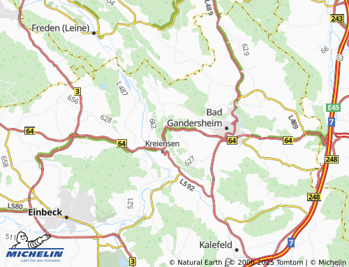 MICHELIN-Landkarte Orxhausen - ViaMichelin