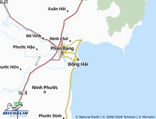 Mapa MICHELIN Đông Hải - ViaMichelin