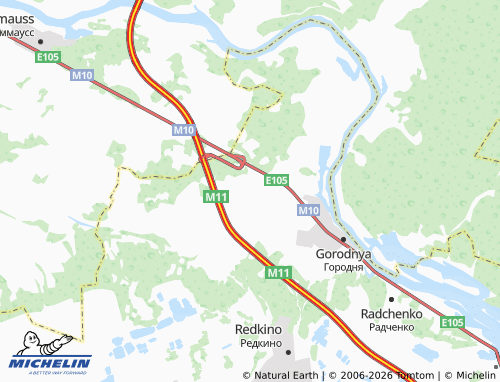 Carte MICHELIN Koshelevo - ViaMichelin