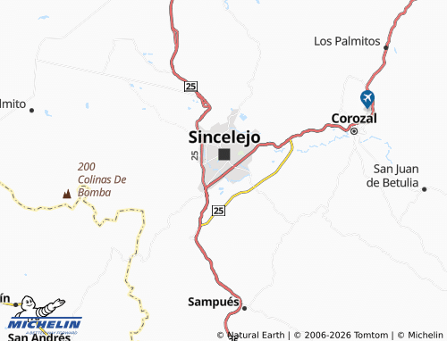 Carte MICHELIN San Vicente - ViaMichelin