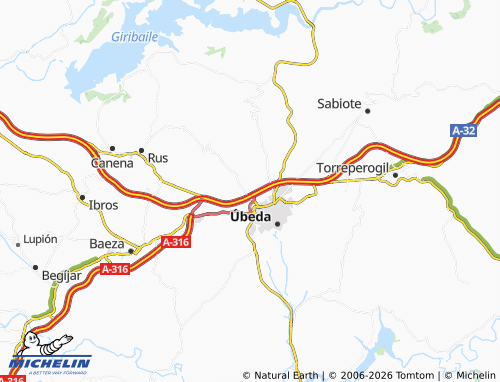 MICHELIN Huerta Ñarda map - ViaMichelin