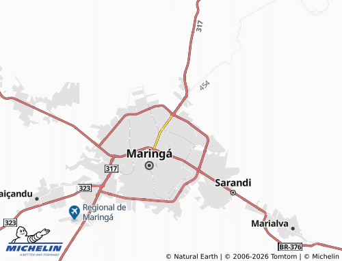 Mapa MICHELIN Zona 24 - ViaMichelin