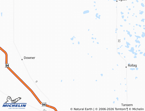 Mapa MICHELIN Skree - ViaMichelin