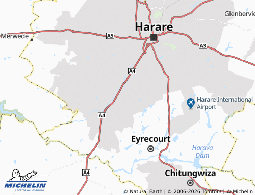 Carte MICHELIN Midlands - ViaMichelin