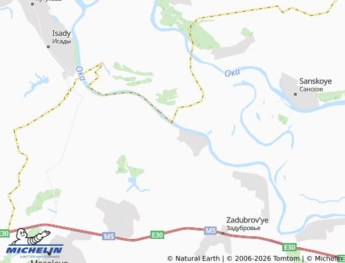 MICHELIN Bortnikovo map - ViaMichelin