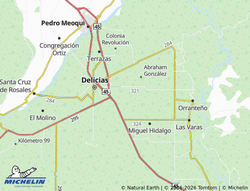 Mappa MICHELIN Laderas del Norte - ViaMichelin
