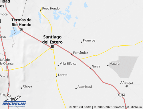 Mapa MICHELIN Robles - ViaMichelin