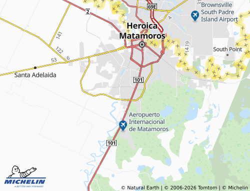 Mappa MICHELIN Los Rosales - ViaMichelin