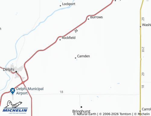 Carte MICHELIN Camden - ViaMichelin