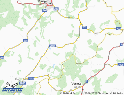 Mapa MICHELIN Vladimirovtsi - ViaMichelin
