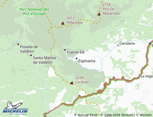 Mapa MICHELIN Espinama - ViaMichelin
