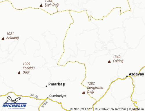 Mappa MICHELIN Gültepe - ViaMichelin