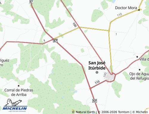 Mapa MICHELIN La Fragua - ViaMichelin